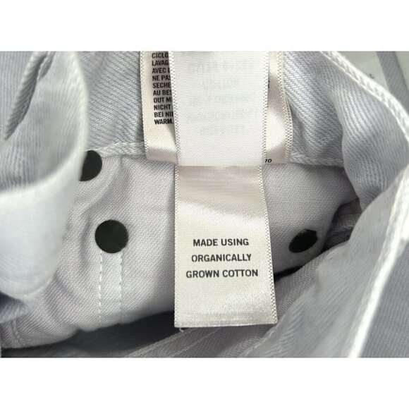 Agolde Dax Upsized Jean In Popsicle Women's Size 23 Pale Lavender Light Wash NWT - Picture 15 of 16